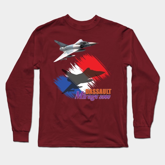 Dassault mirage Long Sleeve T-Shirt by TeeText